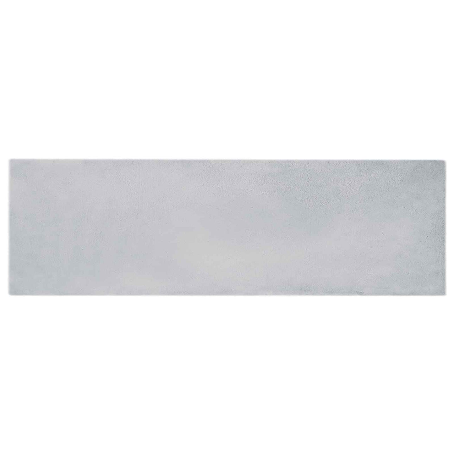Dirbtinio triušio kailio kilimas Olite Pilka 80 x 250 cm