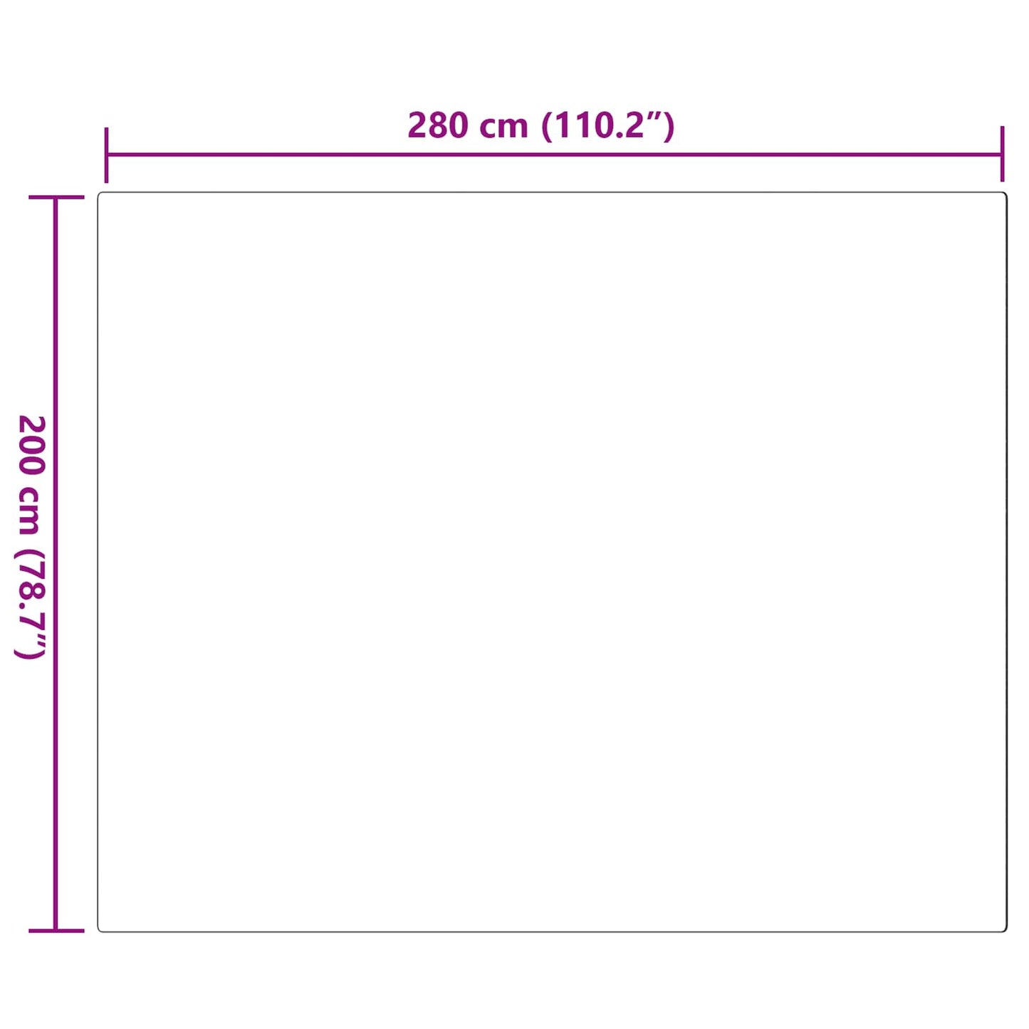 Dirbtinio triušio kailio kilimas Olite Pilka 200 x 280 cm