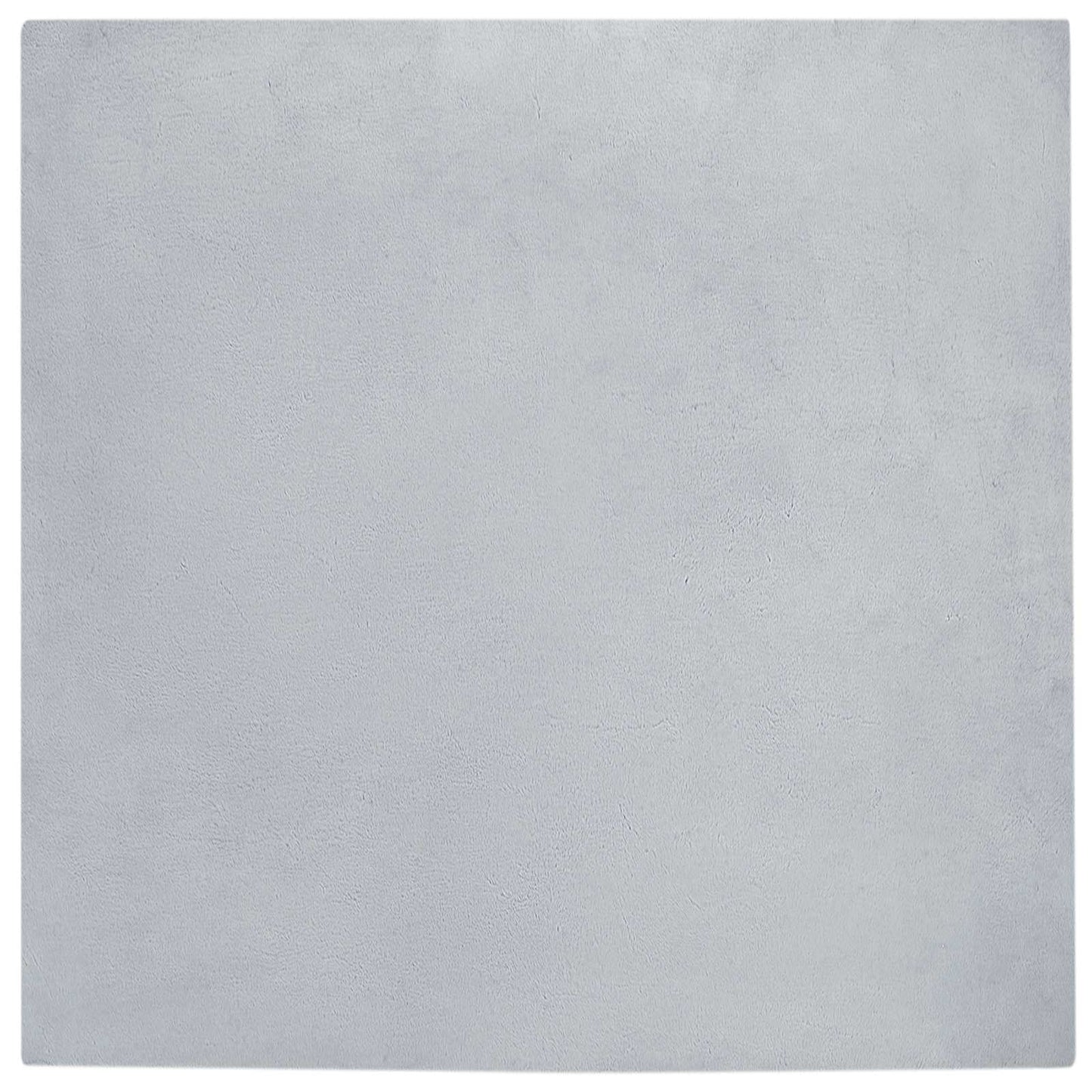 Dirbtinio triušio kailio kilimas Olite Pilka 240 x 240 cm
