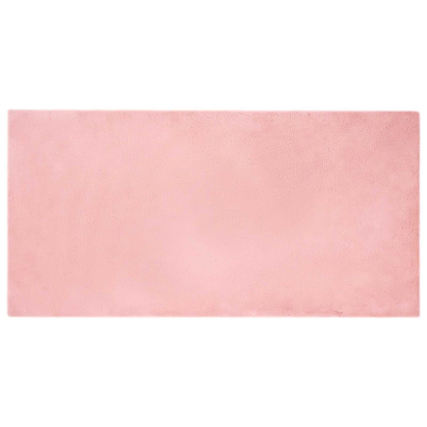Dirbtinio triušio kailio kilimas Olite Rožinė 100 x 200 cm