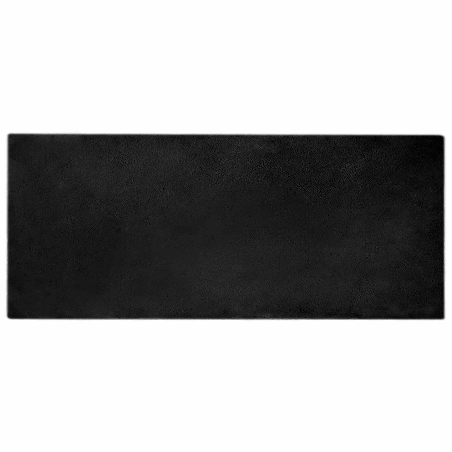 Dirbtinio triušio kailio kilimas Olite Juoda 80 x 200 cm
