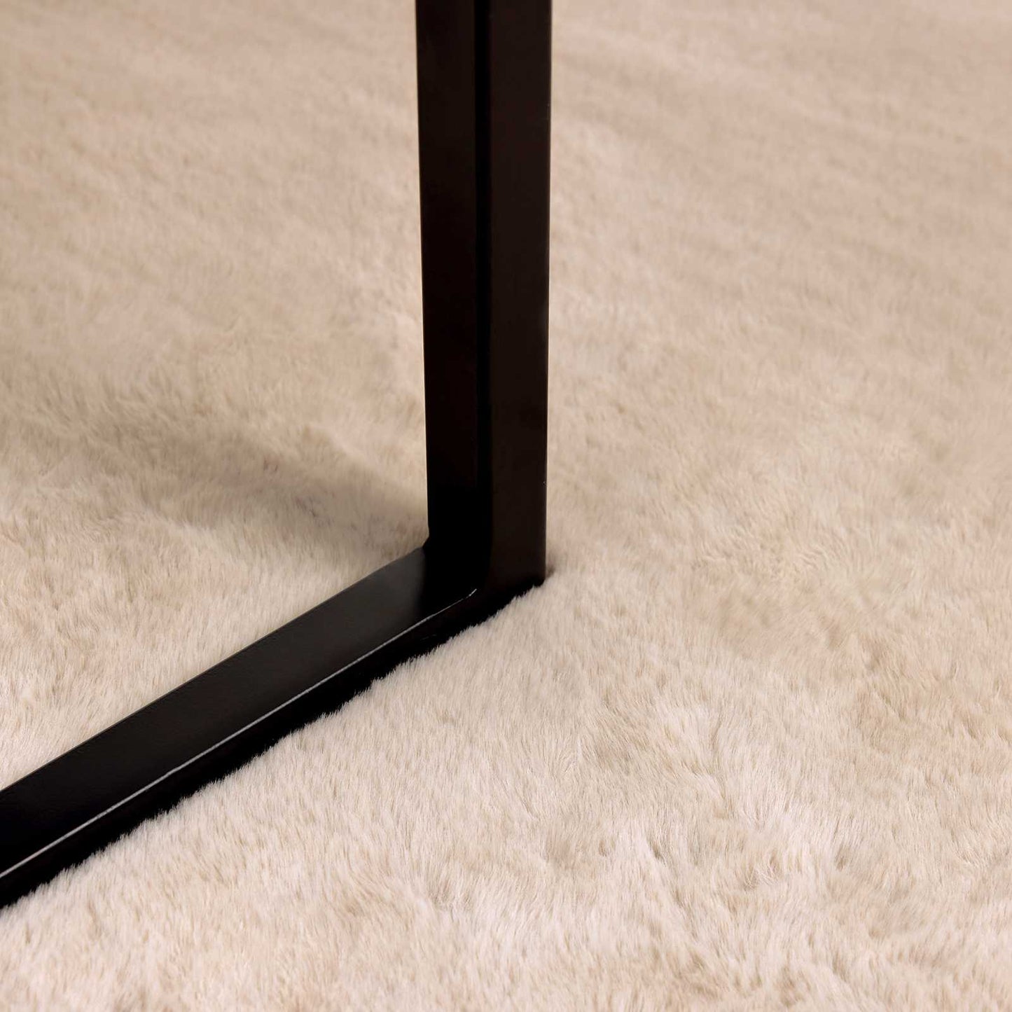 Dirbtinio triušio kailio kilimas Olite Taupe 160 x 230 cm