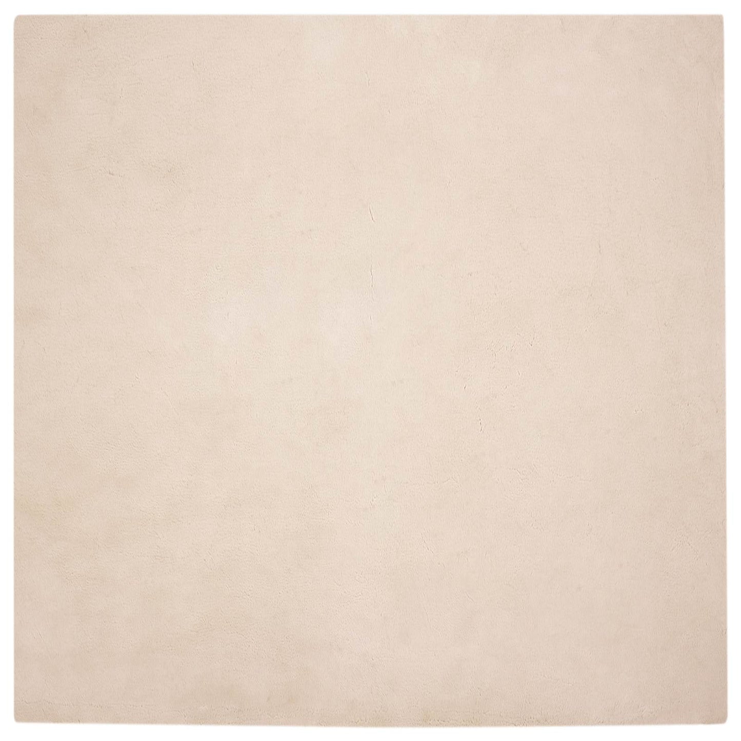 Dirbtinio triušio kailio kilimas Olite Taupe 120 x 120 cm