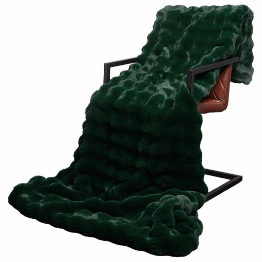 Neslystanti antklodė iš dirbtinio triušio kailio Olite 4 pcs