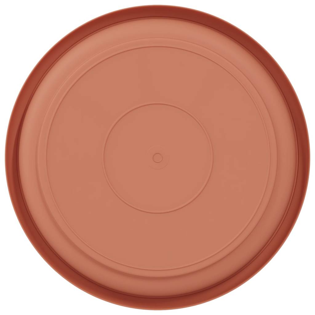 Apvalus gėlių padėklas 6 pcs Raudona plyta Ø 14 x 2 cm