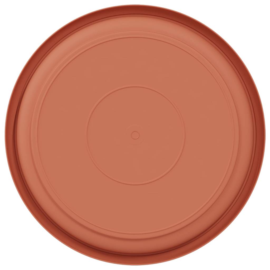 Apvalus gėlių padėklas 6 pcs Raudona plyta Ø 19 x 2 cm