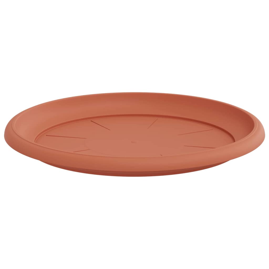 Apvalus gėlių padėklas 6 pcs Raudona plyta Ø 27 x 2,5 cm