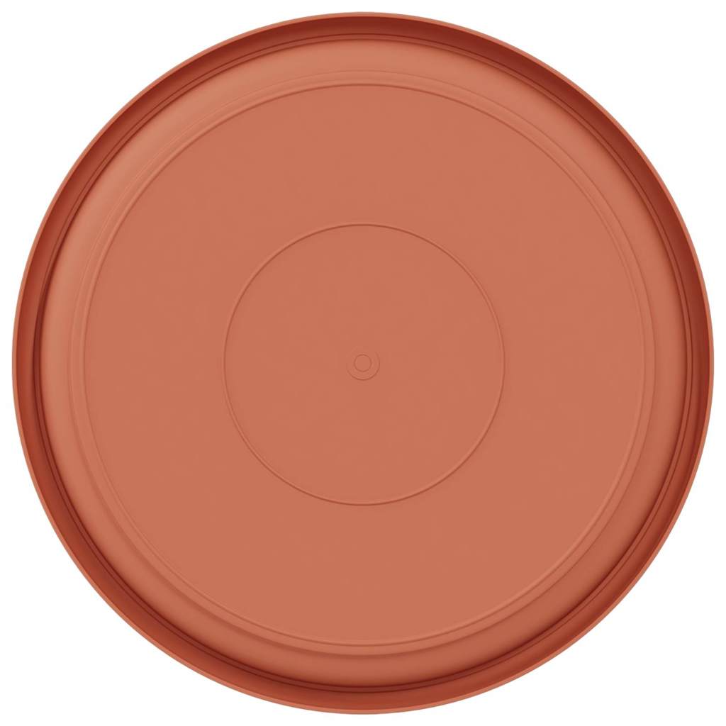 Apvalus gėlių padėklas 6 pcs Raudona plyta Ø 27 x 2,5 cm