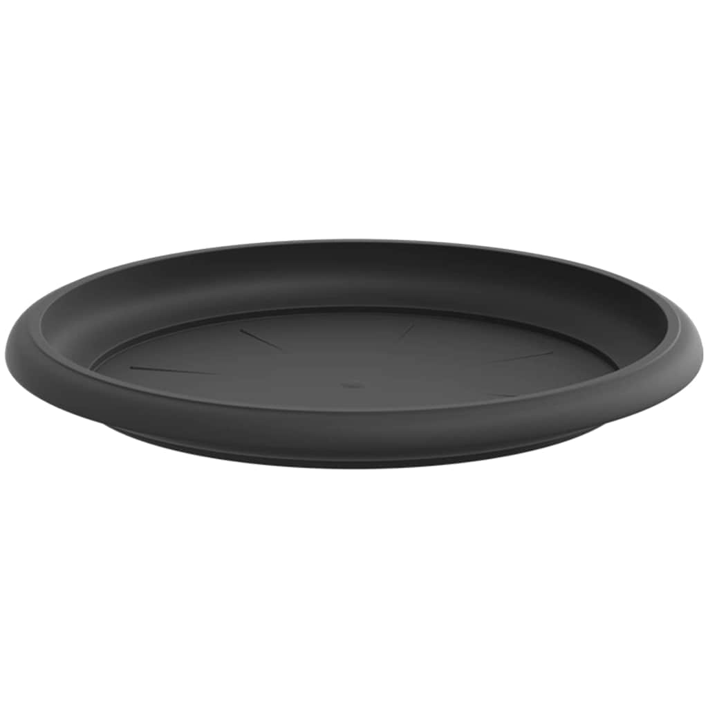 Apvalus gėlių padėklas 6 pcs Juoda Ø 19 x 2 cm Plastmasė