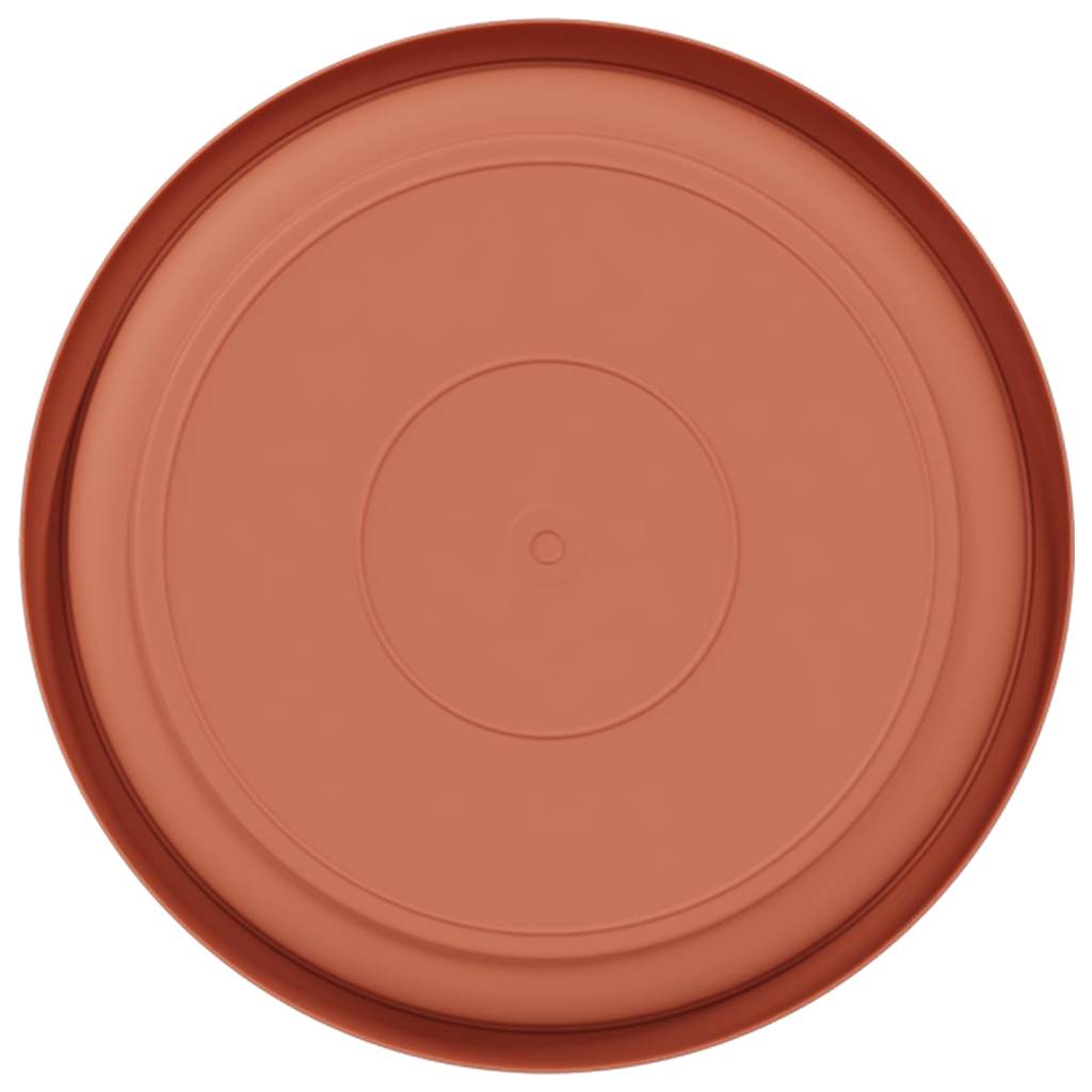 Apvalus gėlių padėklas 24 pcs Raudona plyta Ø 14 x 2 cm
