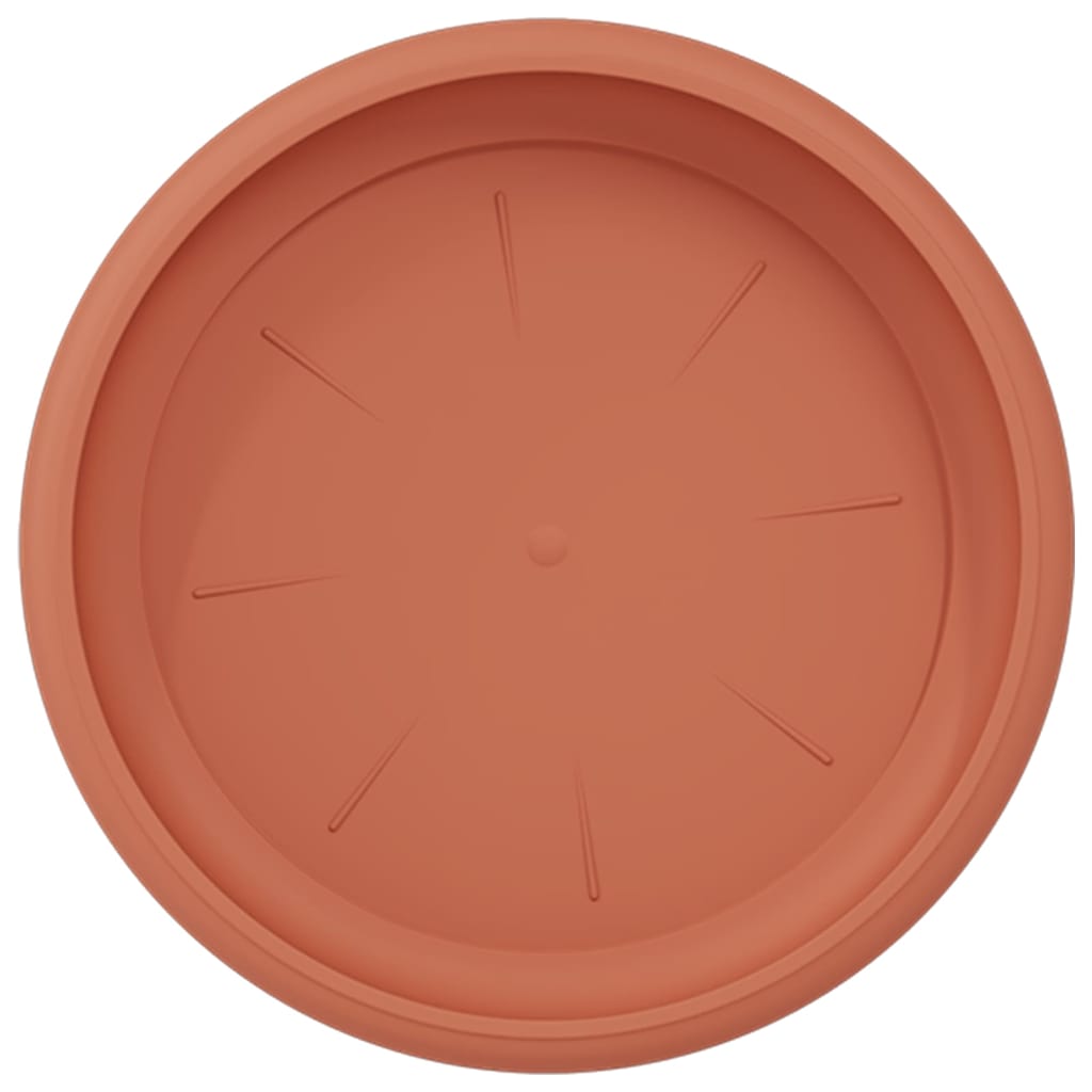 Apvalus gėlių padėklas 24 pcs Raudona plyta Ø 14 x 2 cm