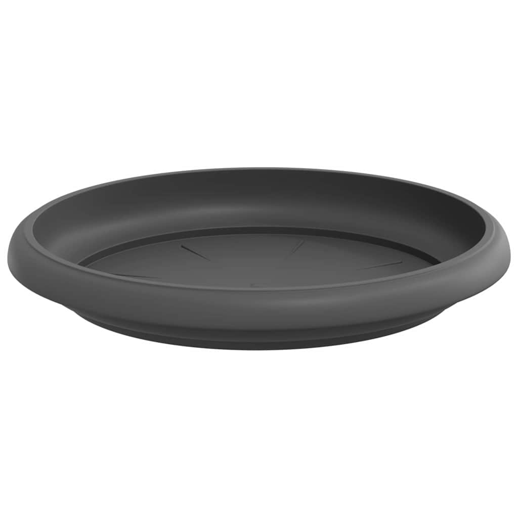 Apvalus gėlių padėklas 24 pcs Juoda Ø 15,5 x 2 cm Plastmasė