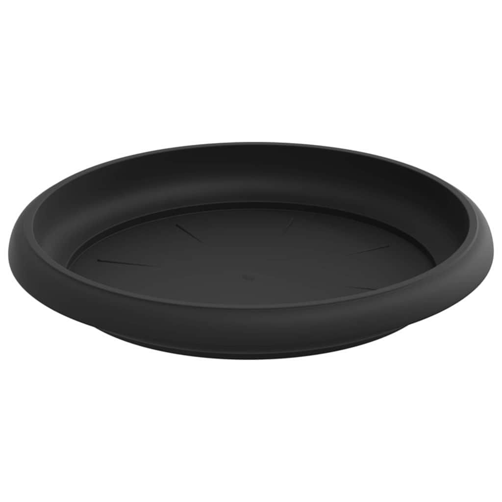 Augalų vazonai 6 pcs Juoda Ø 15 x 12 cm Plastmasė