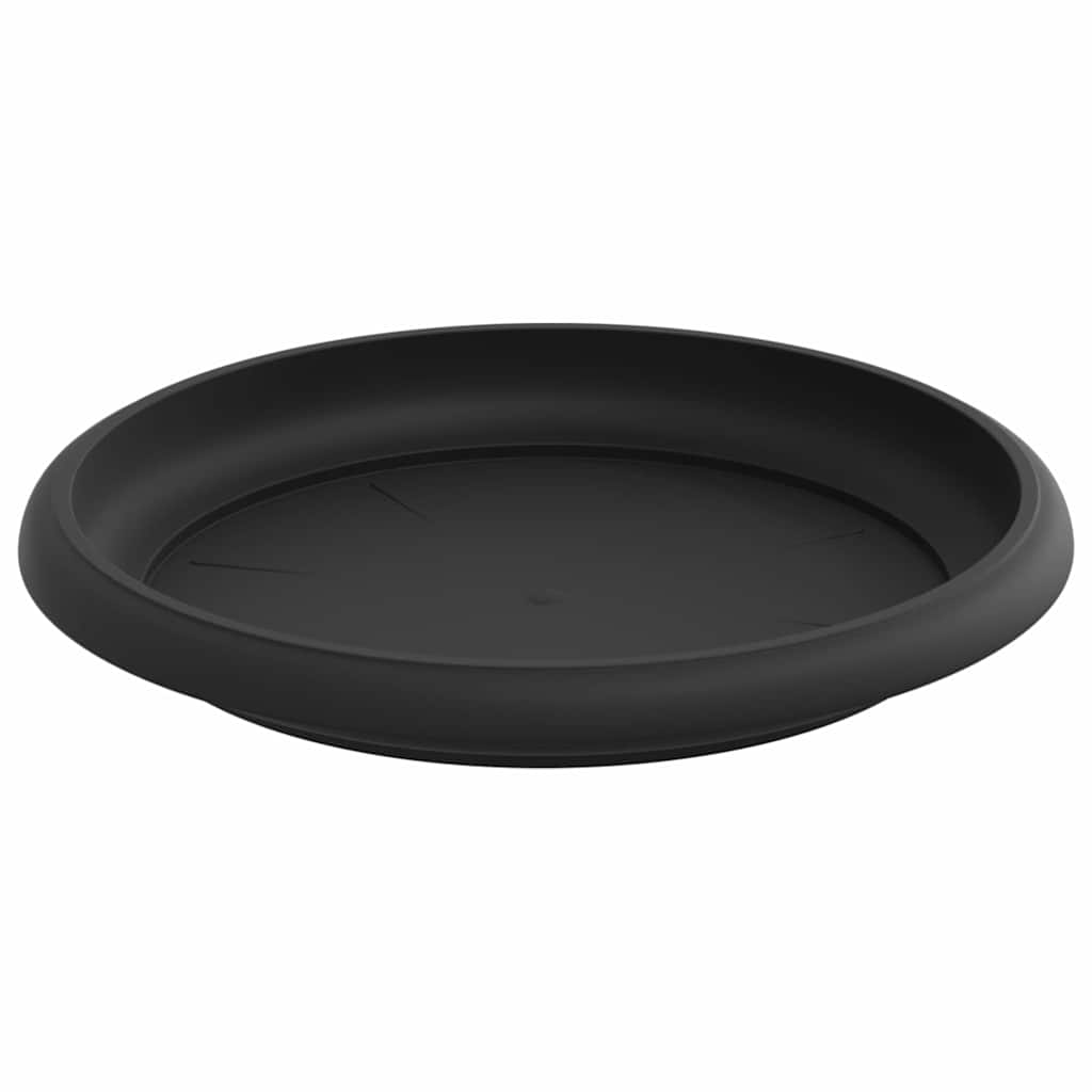 Augalų vazonai 6 pcs Juoda Ø 19 x 16 cm Plastmasė