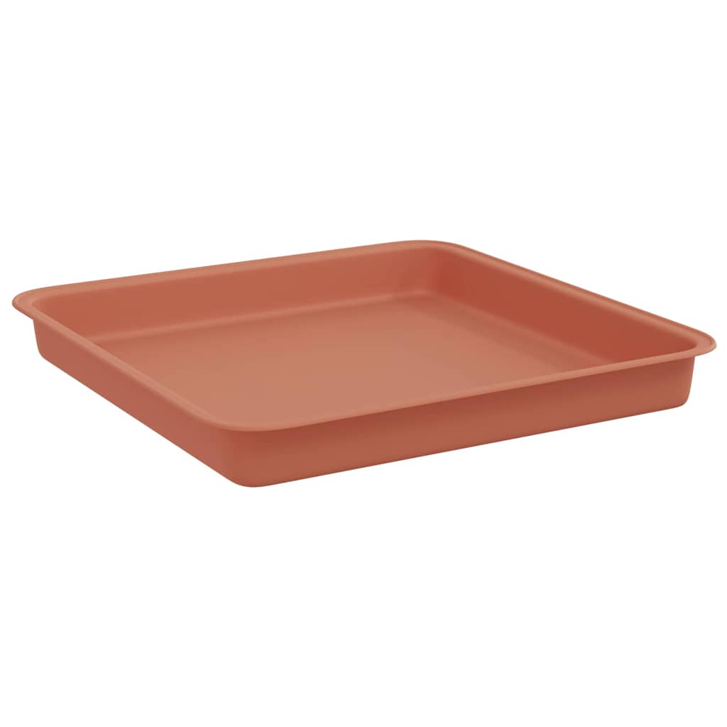 Augalų vazonai 24 pcs Raudona plyta 23 x 23 x 17,5 cm Plastmasė