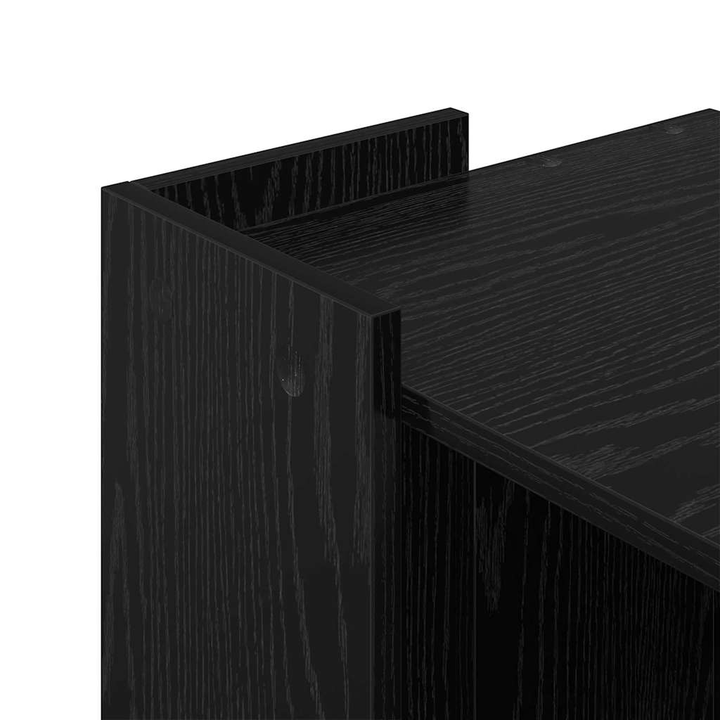 Katės kraiko dėžės uždanga Juodas ąžuolas 42 x 42 x 51 cm