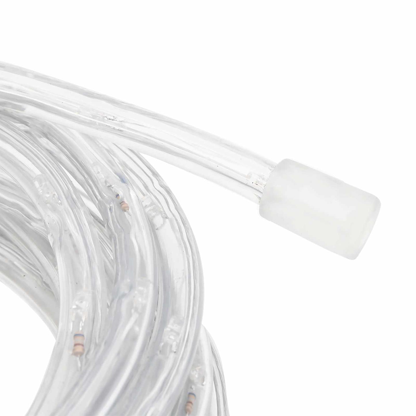 Virvės Šviesa su 2400 LED Šaltas baltas 100 m PVC