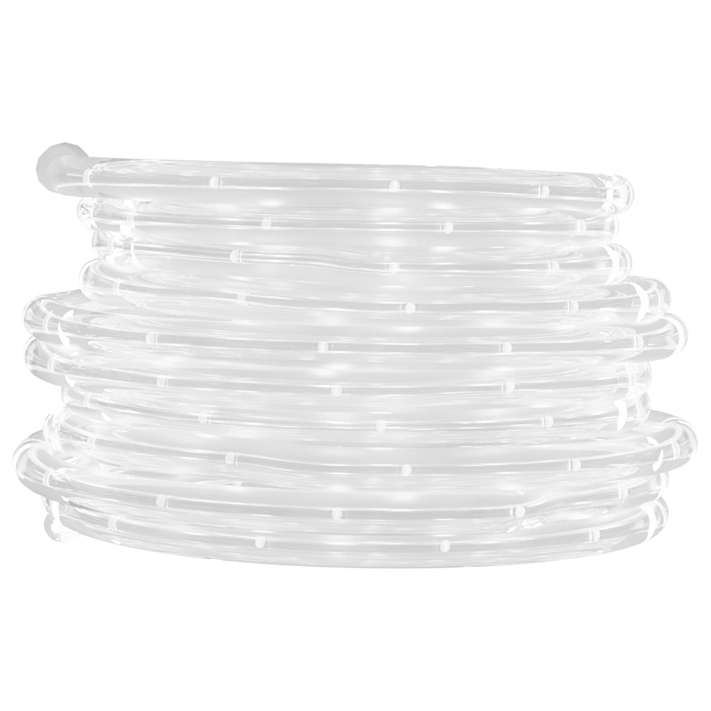 Virvės Šviesa su 2400 LED Šaltas baltas 100 m PVC