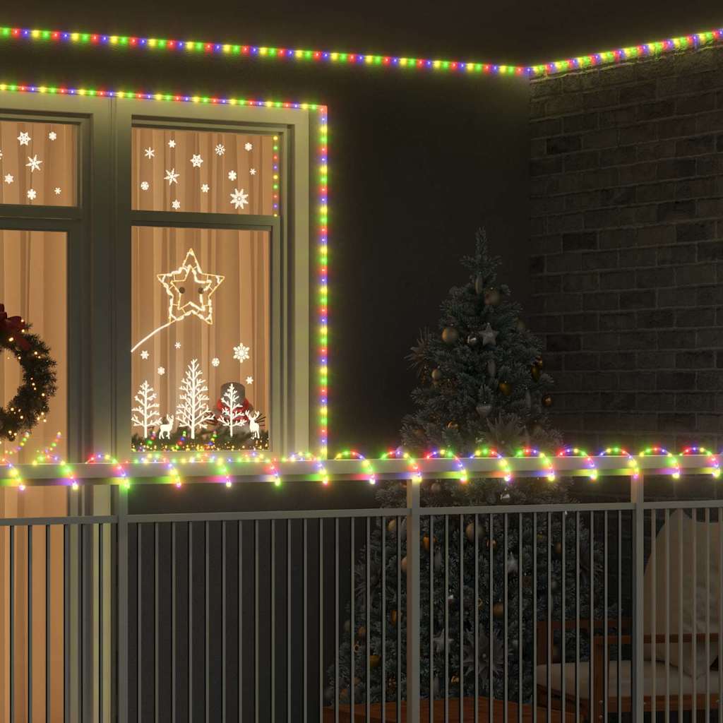 Virvės Šviesa su 2400 LED Įvairiaspalvis 100 m PVC
