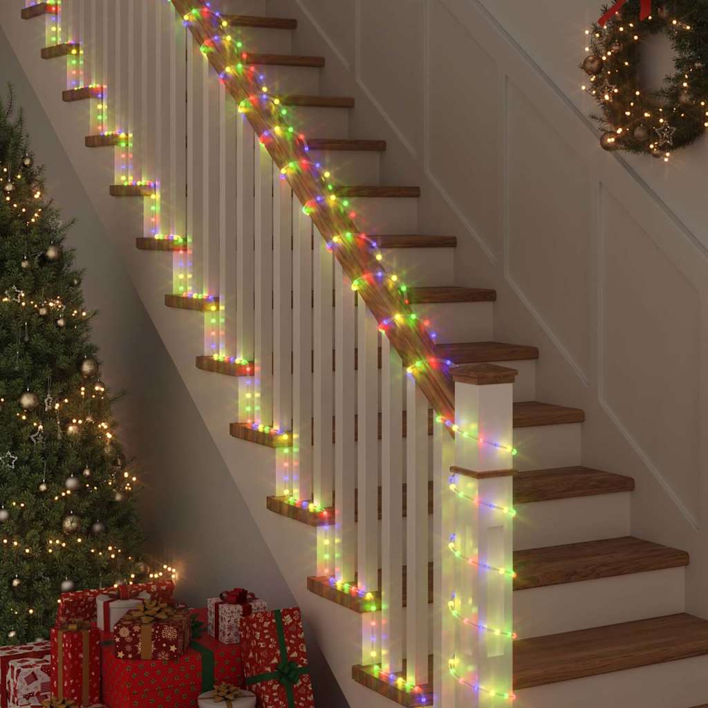 Virvės Šviesa su 2400 LED Įvairiaspalvis 100 m PVC