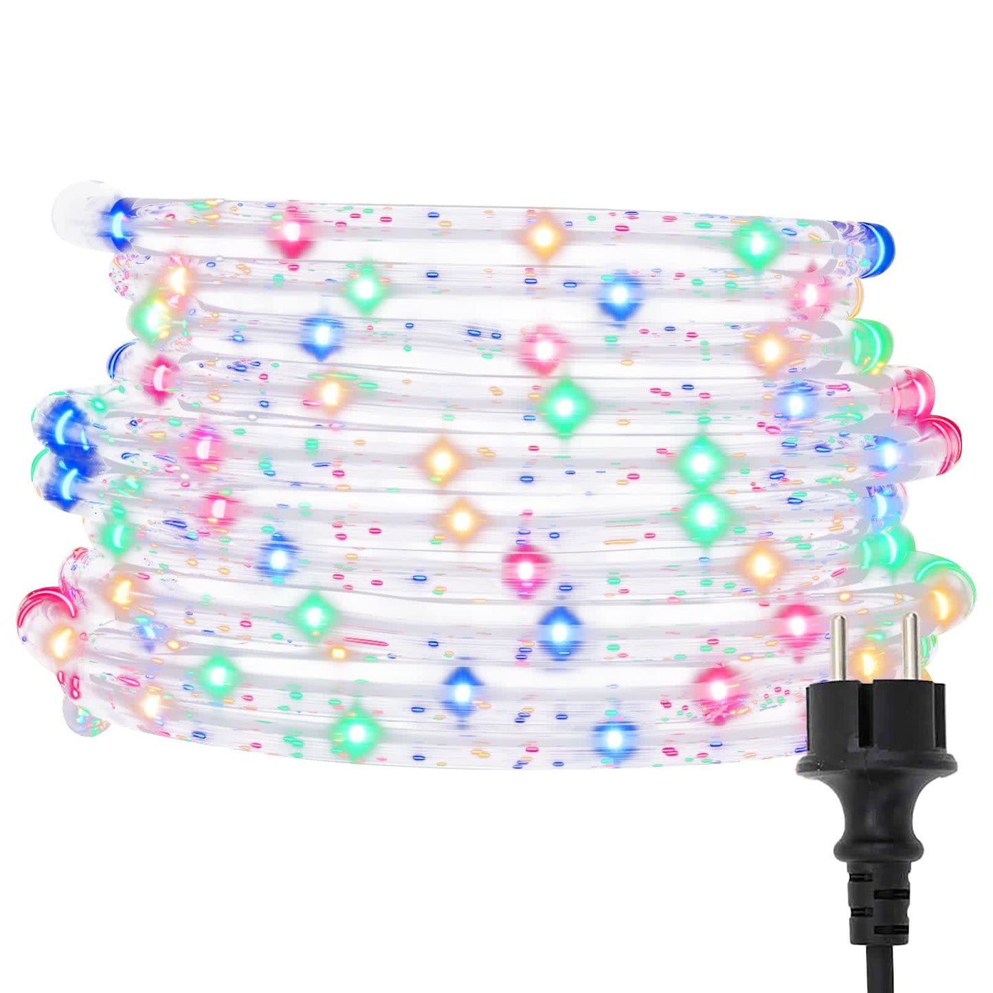 Virvės Šviesa su 2400 LED Įvairiaspalvis 100 m PVC