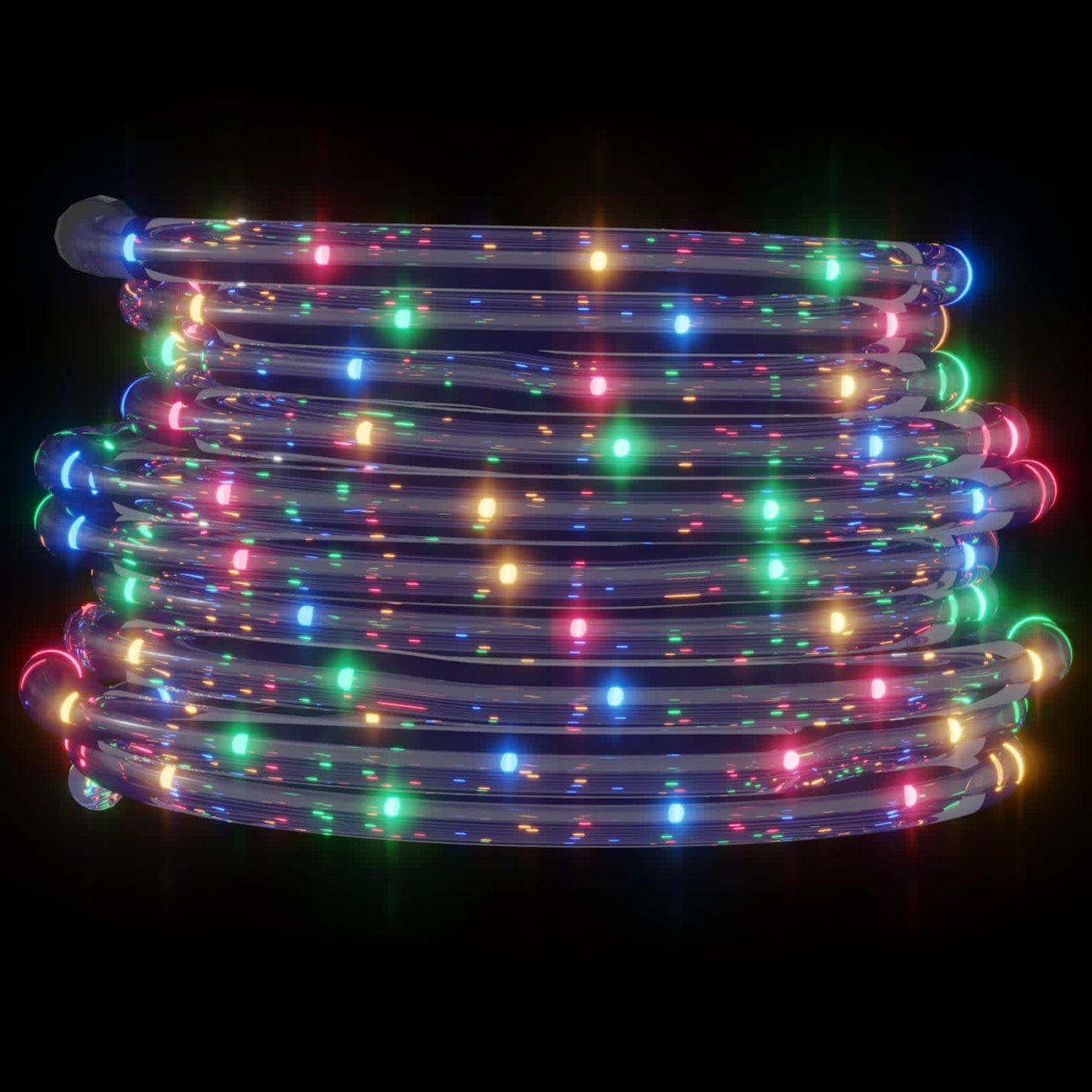 Virvės Šviesa su 2400 LED Įvairiaspalvis 100 m PVC