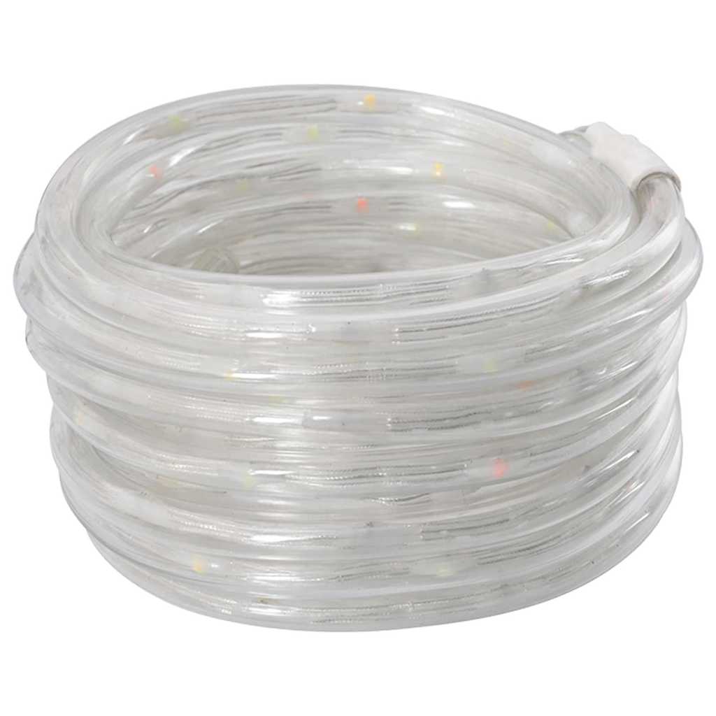 Virvės Šviesa su 2400 LED Raudona 100 m PVC