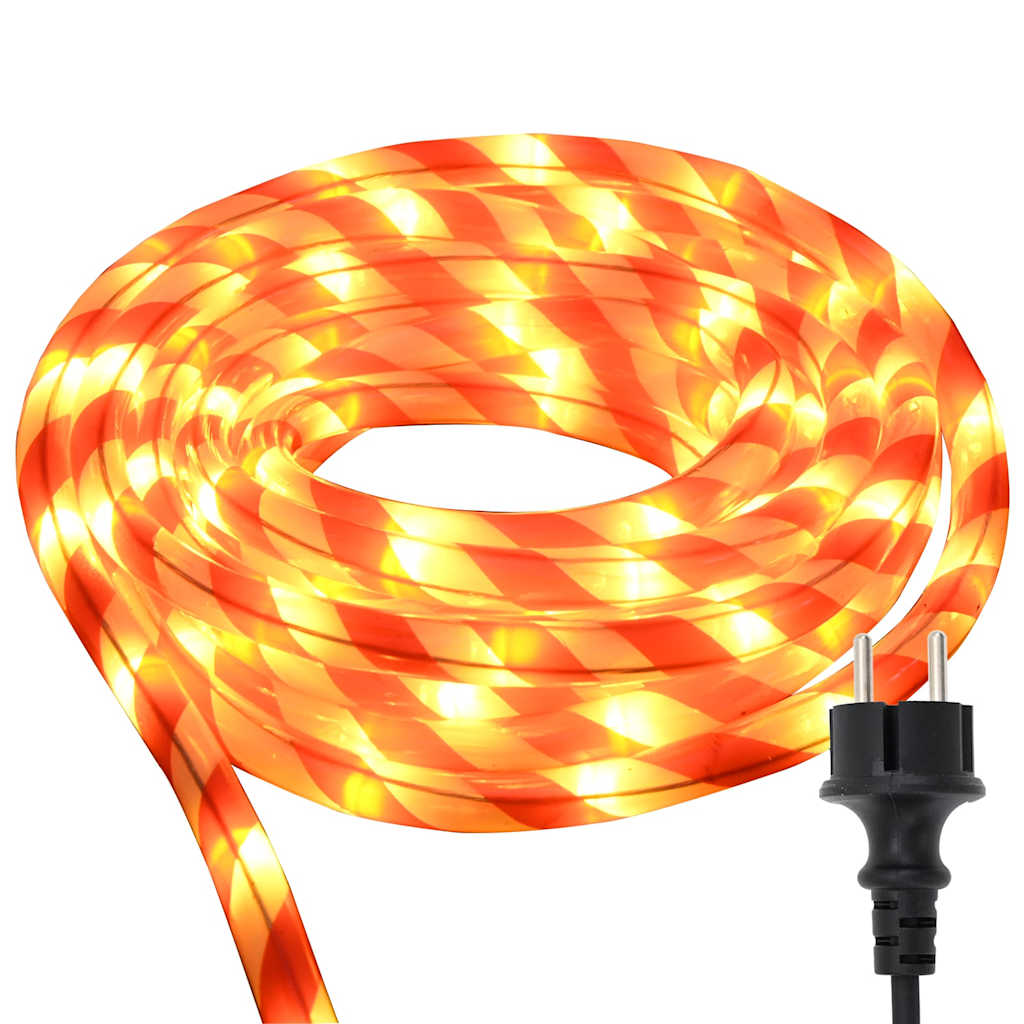 Virvės Šviesa su 1200 LED Šilta balta 50 m PVC