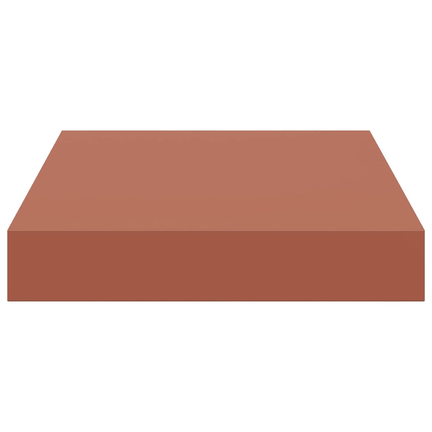 Sieninės lentynos su saugykla 2 pcs Raudona 23 x 23,5 x 4 cm