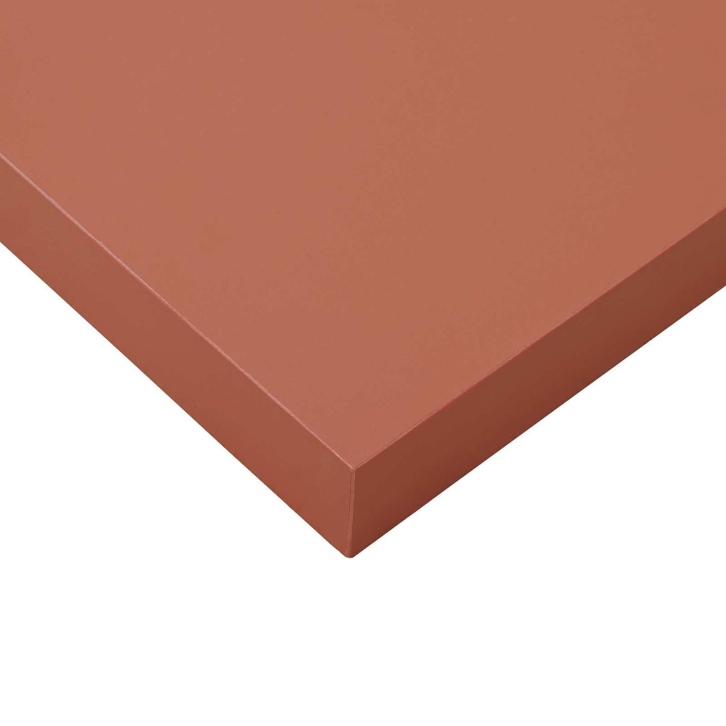 Sieninės lentynos su saugykla 4 pcs Raudona 23 x 23,5 x 4 cm