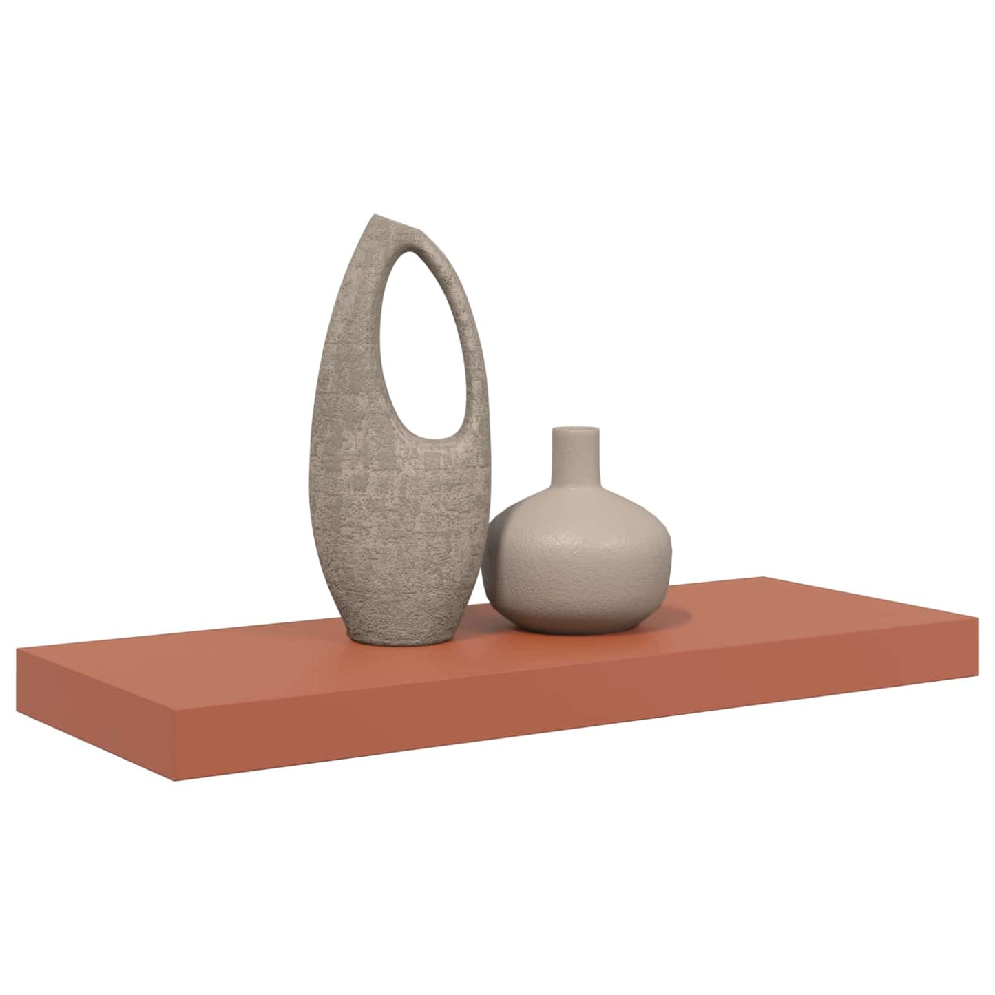Sieninė lentyna Raudona 60 x 23,5 x 4 cm Apdirbta mediena