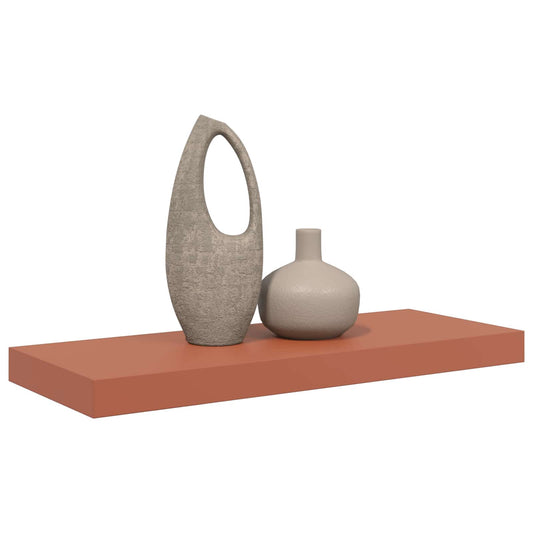 Sieninė lentyna Raudona 60 x 23,5 x 4 cm Apdirbta mediena