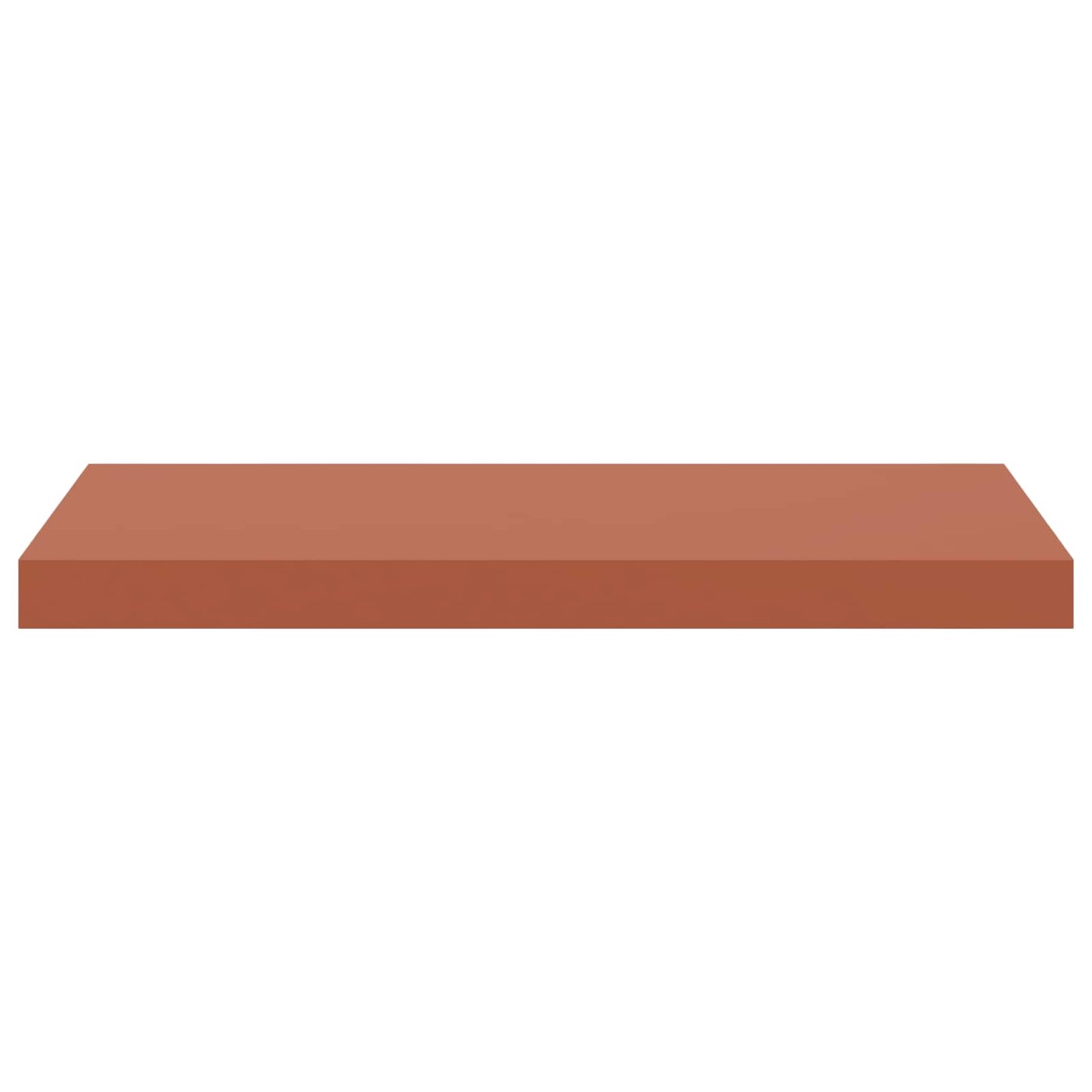 Sieninės lentynos su saugykla 2 pcs Raudona 60 x 23,5 x 4 cm