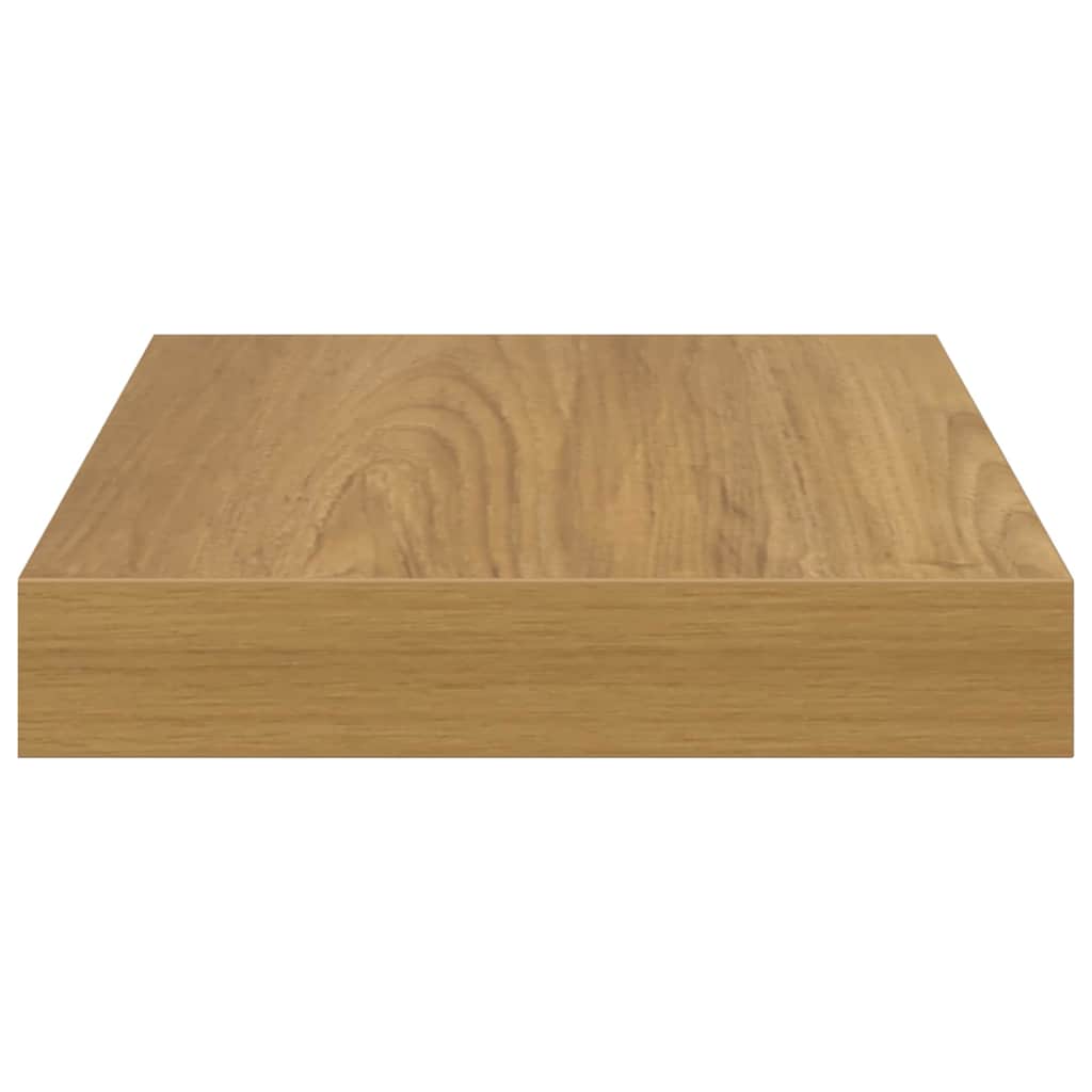 Sieninės lentynos 4 pcs Ruda 23 x 23,5 x 4 cm Apdirbta mediena
