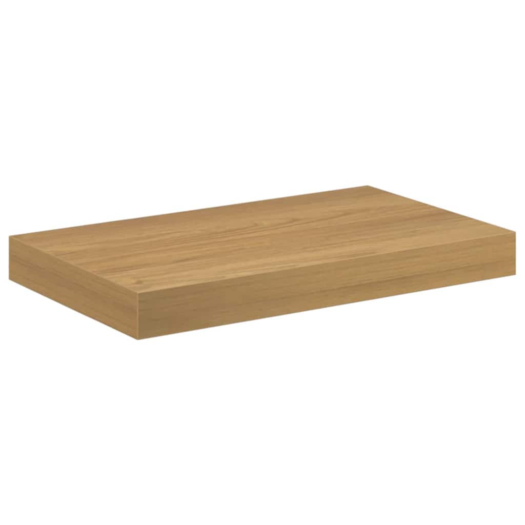 Sieninė lentyna Sieninis 4 vnt. Ruda 40 x 23,5 x 3,8 cm
