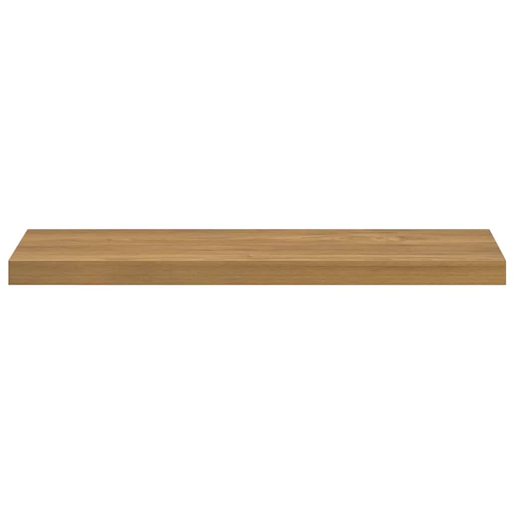 Sieninė lentyna 2 pcs Ruda 90 x 23,5 x 4 cm Apdirbta mediena