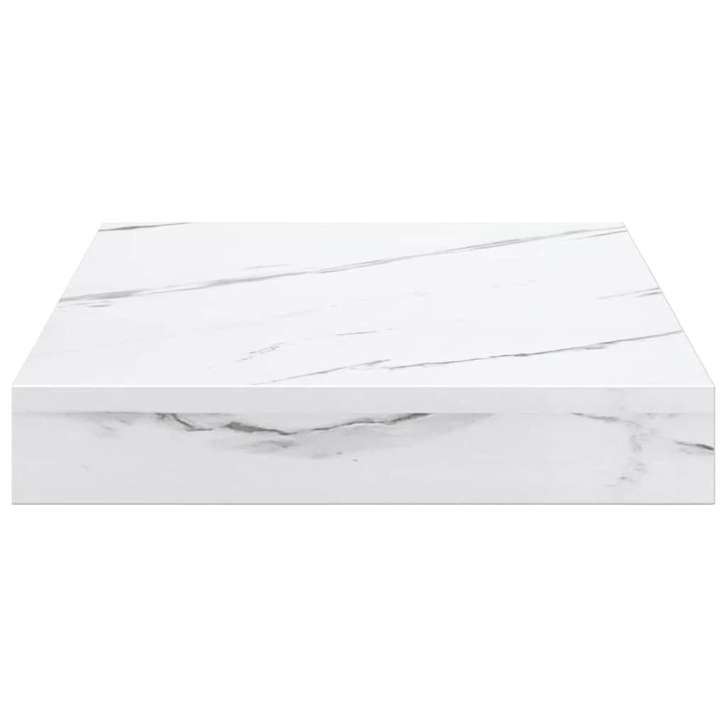 Sieninė lentyna Balti marmuro 23 x 23,5 x 4 cm Apdirbta mediena