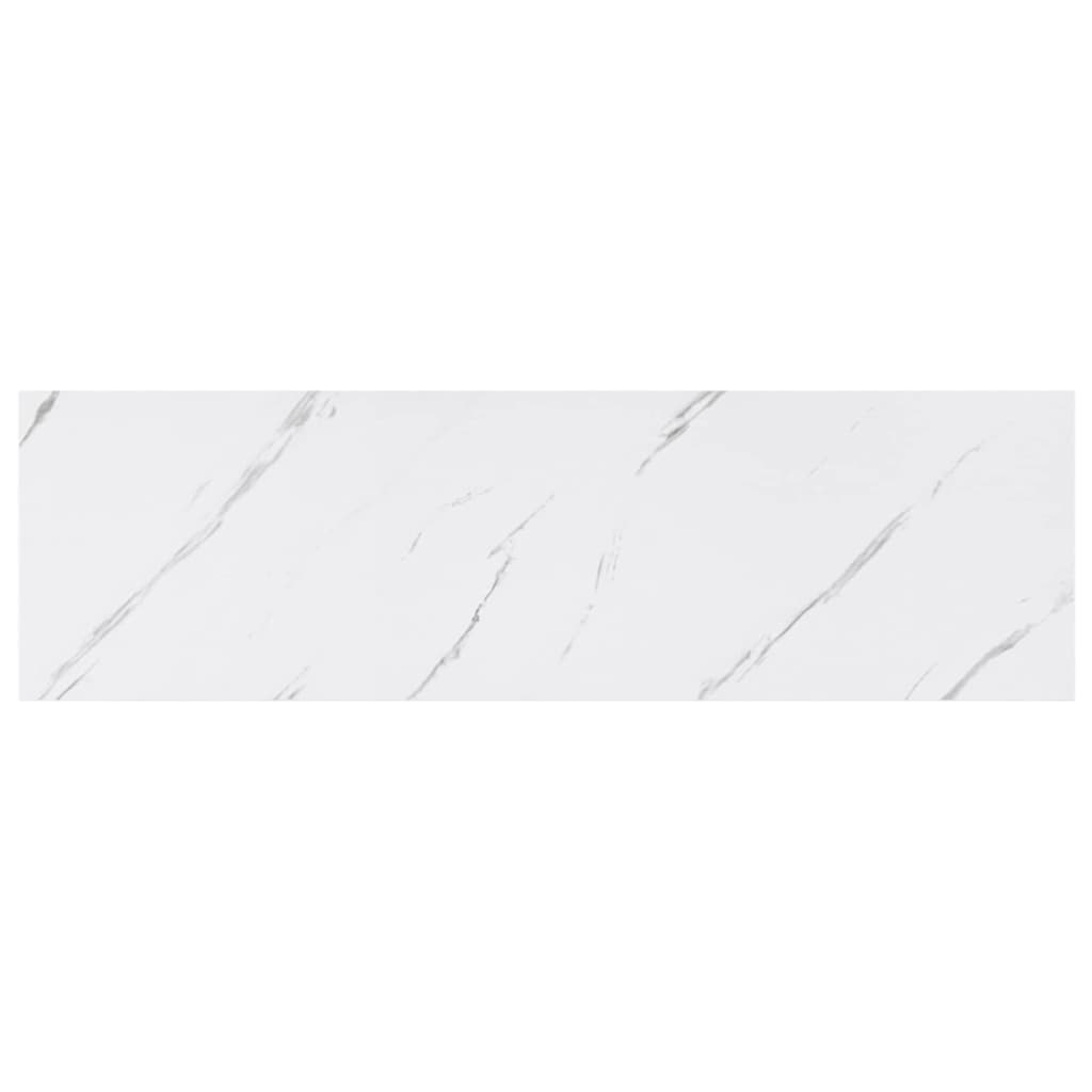 Sieninės lentynos 4 pcs Balti marmuro 80 x 23,5 x 4 cm