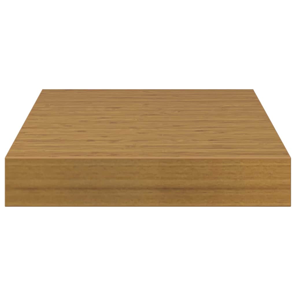 Sieninės lentynos su saugykla 2 pcs Smėlio 23 x 23,5 x 4 cm