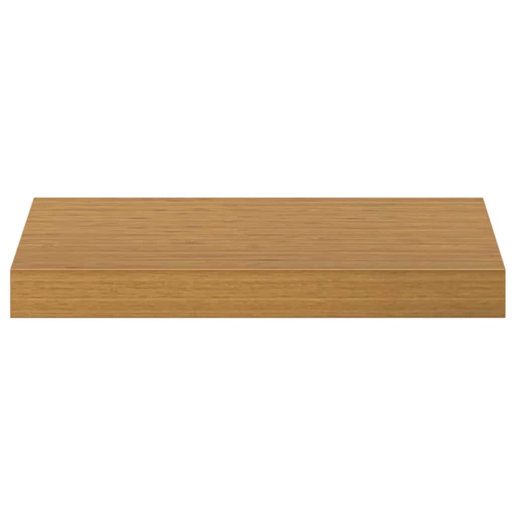 Sieninės lentynos su saugykla 4 pcs Smėlio 40 x 23,5 x 4 cm