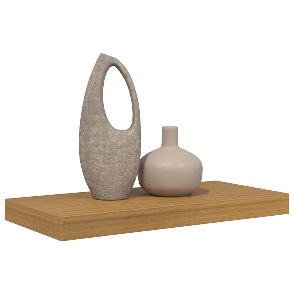 Sieninė lentyna Smėlio 50 x 23,5 x 4 cm Apdirbta mediena