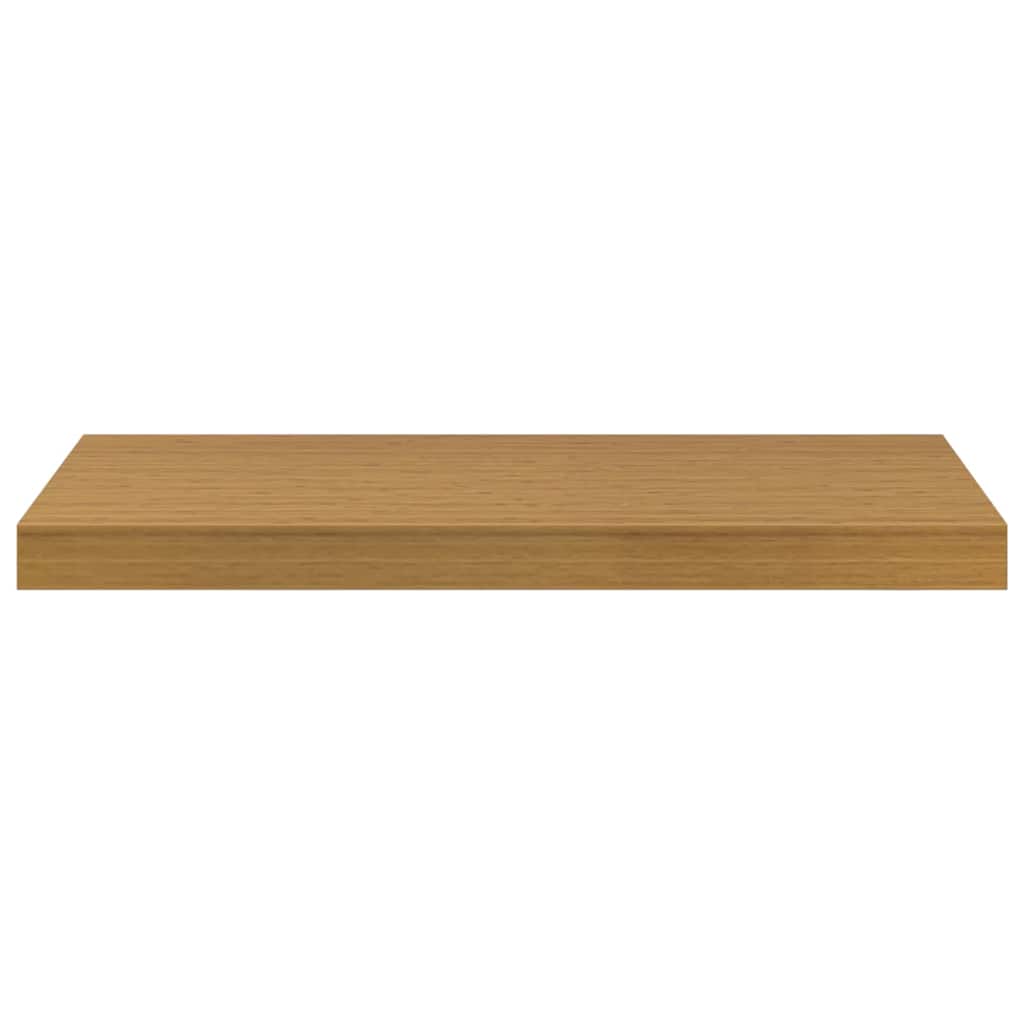 Sieninė lentyna 2 pcs Smėlio 60 x 23,5 x 4 cm Apdirbta mediena