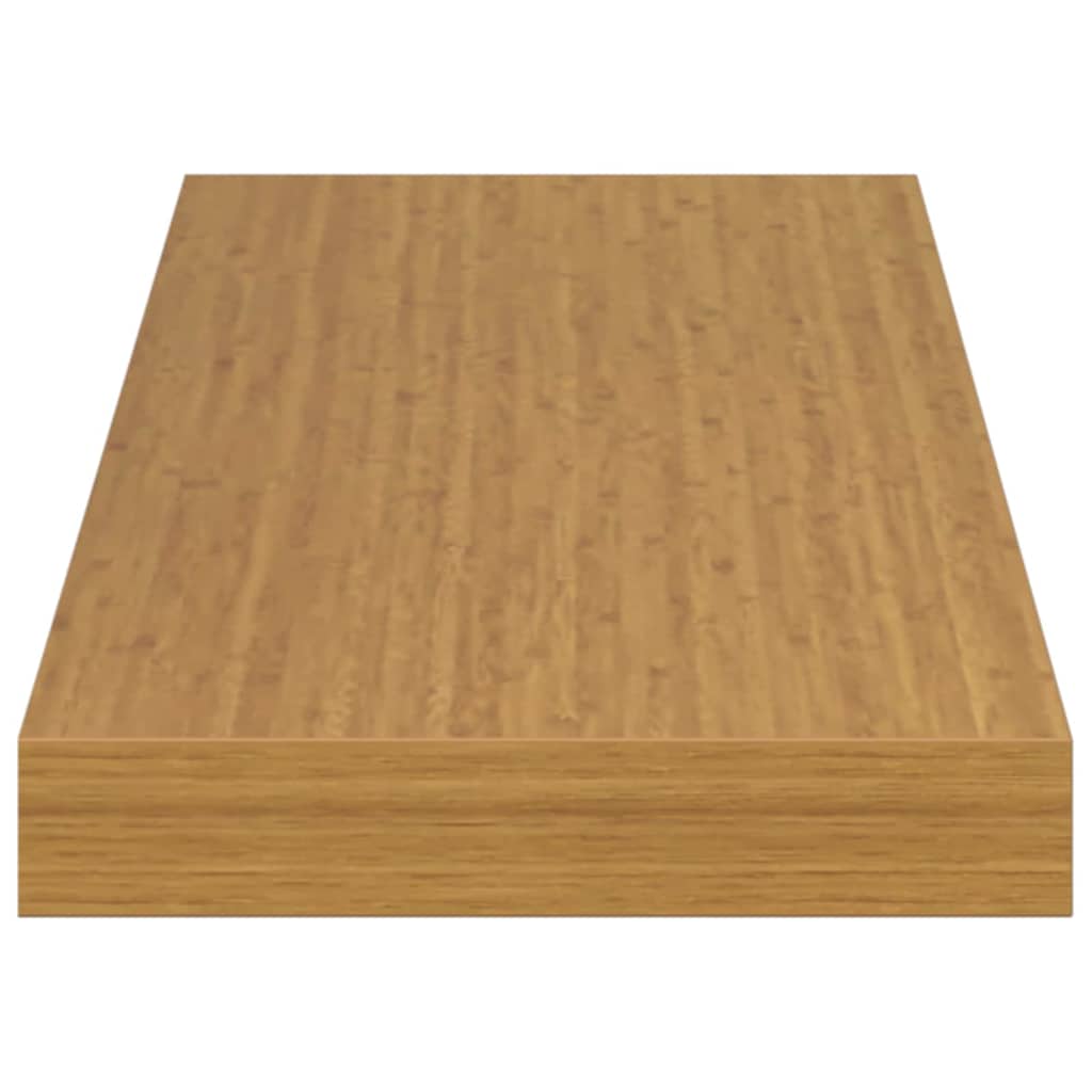 Sieninė lentyna 2 pcs Smėlio 60 x 23,5 x 4 cm Apdirbta mediena