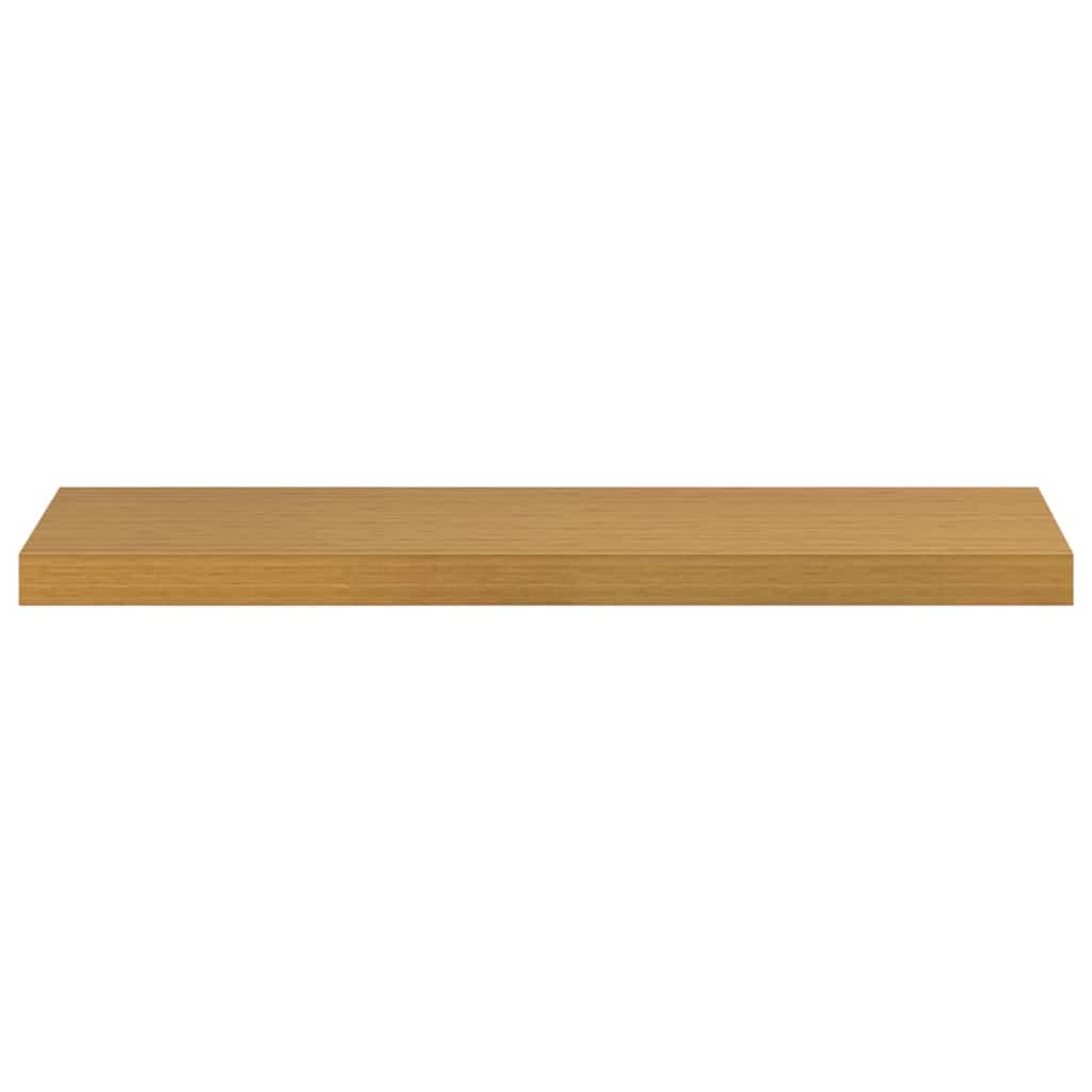 Sieninės lentynos su saugykla 2 pcs Smėlio 80 x 23,5 x 4 cm