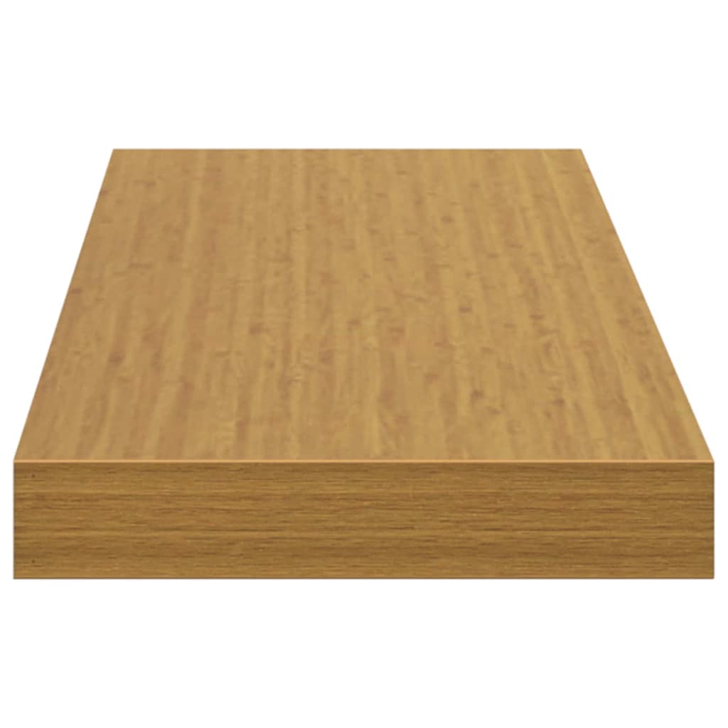 Sieninė lentyna 4 pcs Smėlio 80 x 23,5 x 4 cm Apdirbta mediena