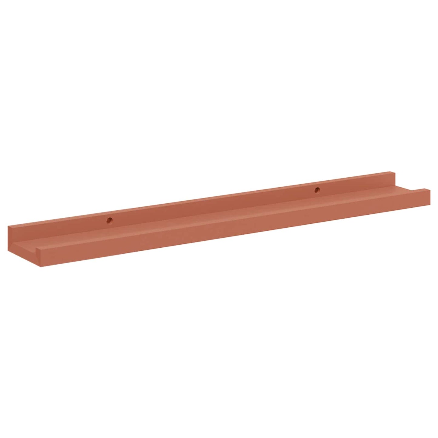 Sieninė lentyna 2 pcs Raudona 60 x 9 x 3 cm Apdirbta mediena
