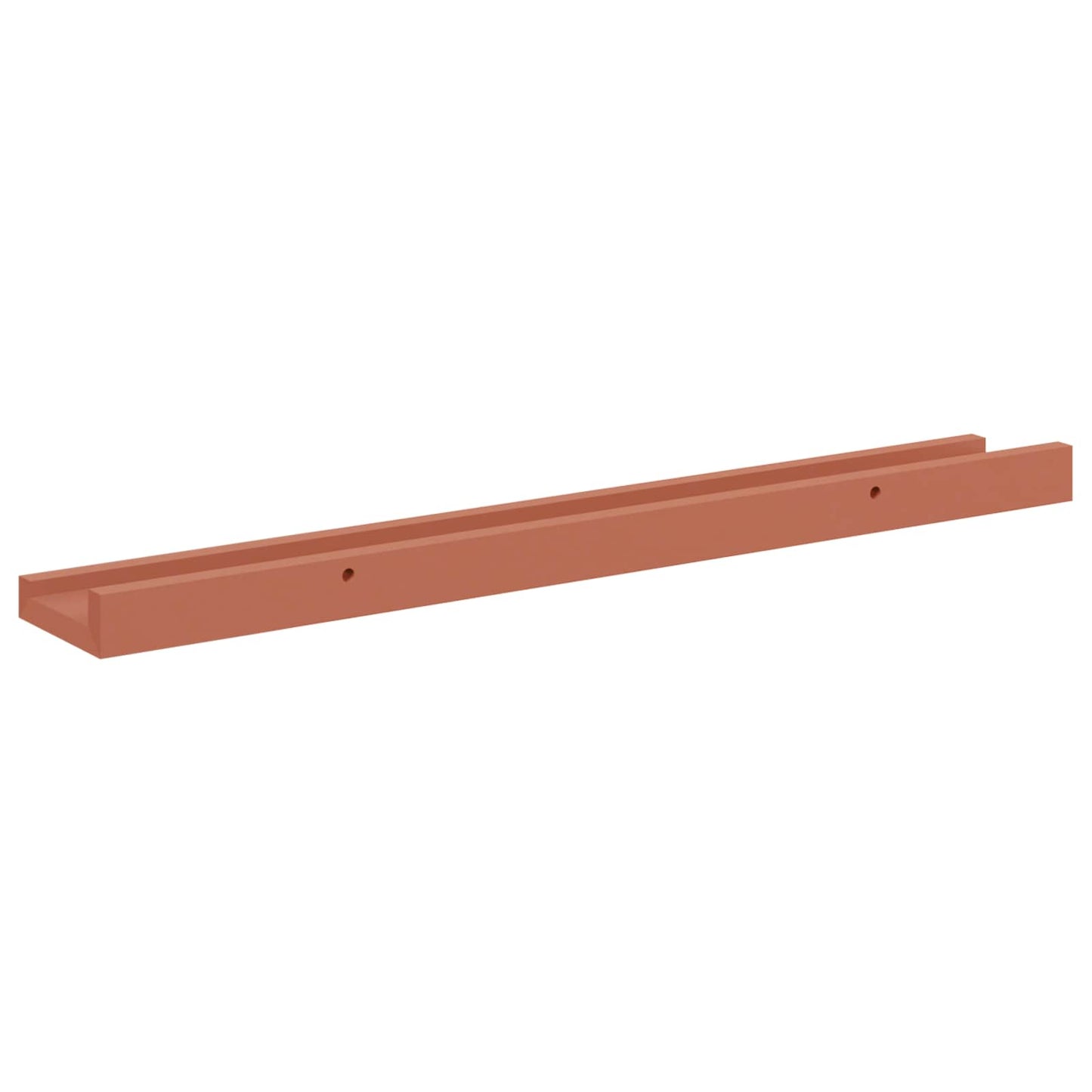 Sieninė lentyna 2 pcs Raudona 60 x 9 x 3 cm Apdirbta mediena