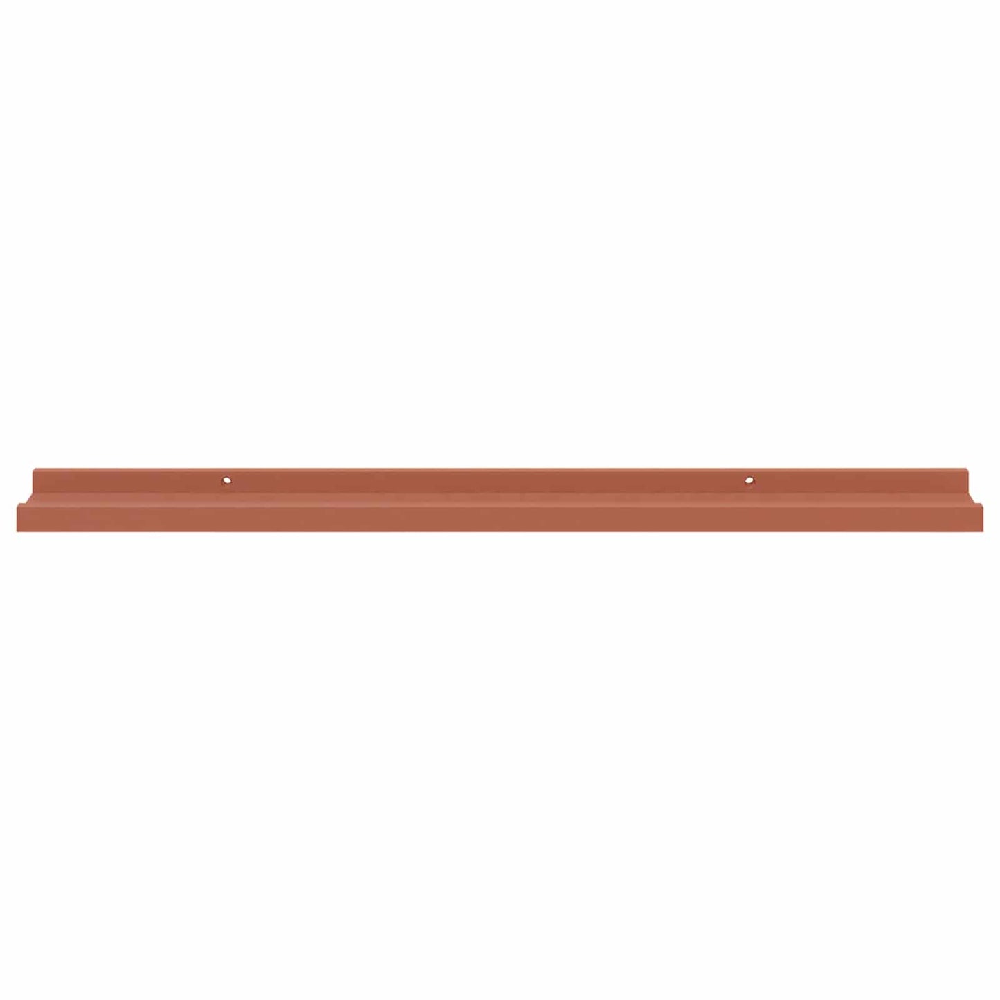 Sieninė lentyna 2 pcs Raudona 80 x 9 x 3 cm Apdirbta mediena
