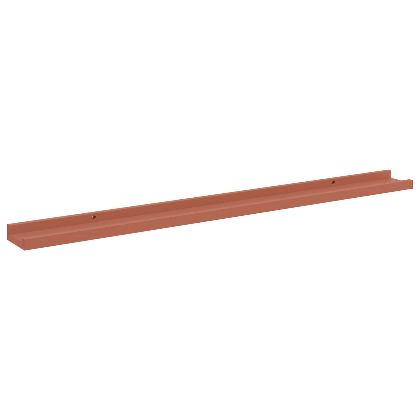 Sieninė lentyna 2 pcs Raudona 100 x 9 x 3 cm Apdirbta mediena