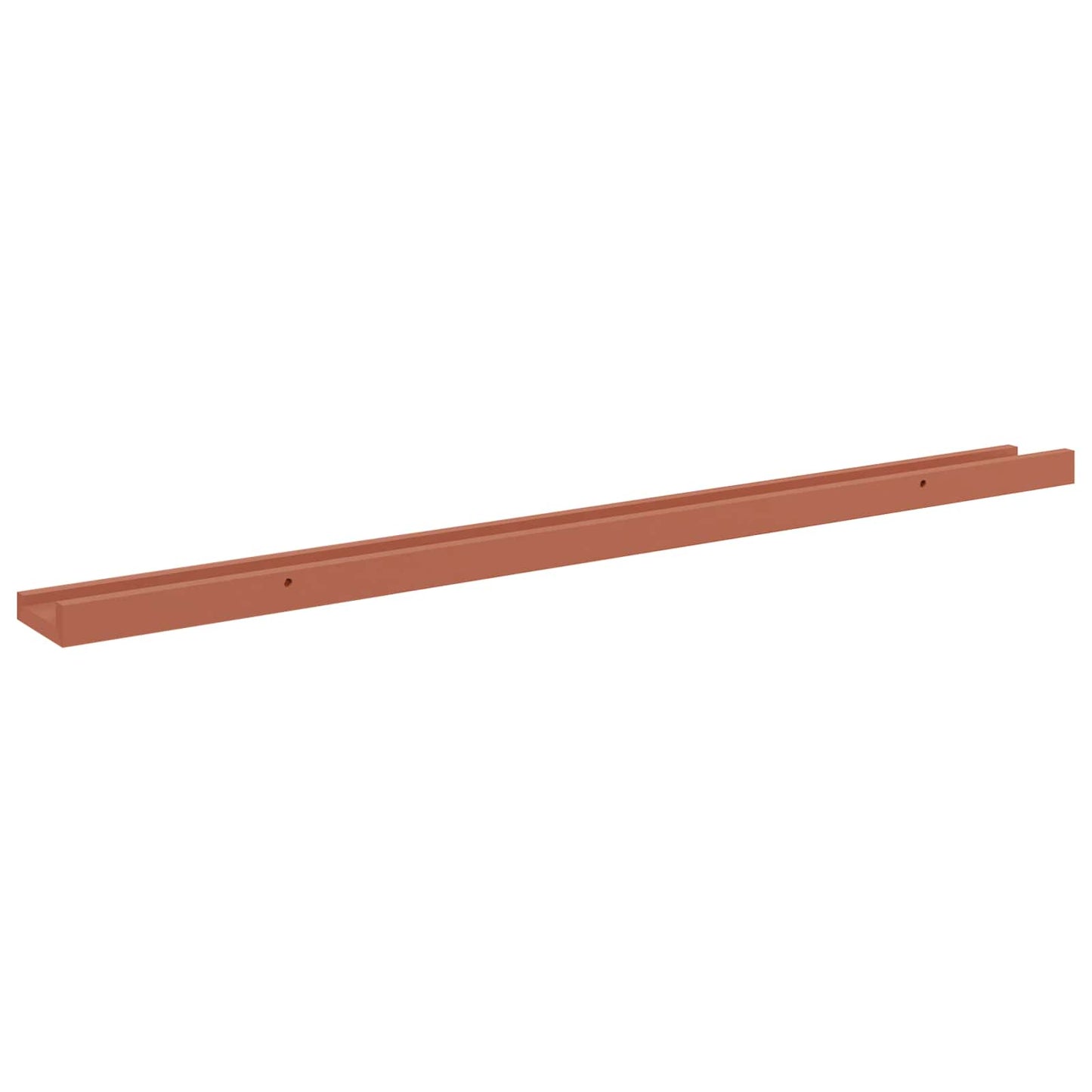 Sieninė lentyna 2 pcs Raudona 100 x 9 x 3 cm Apdirbta mediena